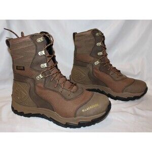 LaCrosse Men's Windrose 8" Waterproof Hunting Boot Brown Size 11 WIDE NIB